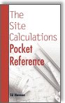 The Site Calculations Pocket Reference by Ed Hannan
