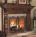 Olmsted Wood Mantel from Mantels Direct