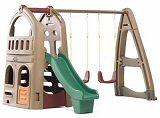 Naturally Playful Playhouse Climber & Swing Extension