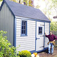 Storage Shed Plans from New Yankee Workshop