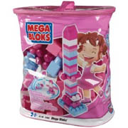 MEGA Maxi Bloks Pink Bag