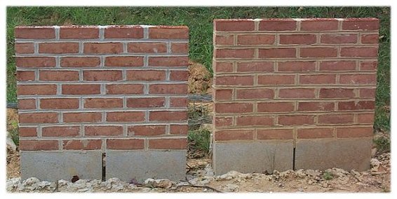 Brick sample jobsite panels