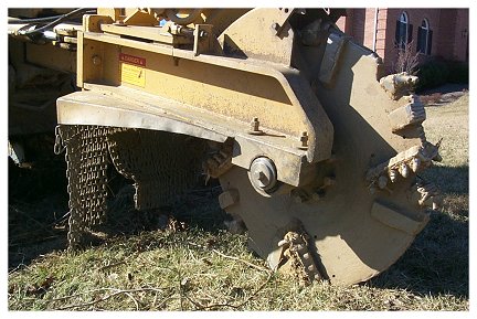 Stump Grinder Attachment