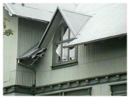 A house with steel siding in Reykjavik, Iceland