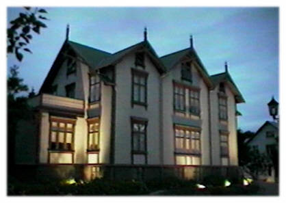 A house with steel siding in Reykjavik, Iceland