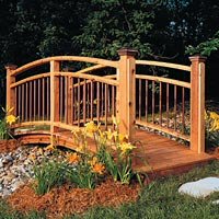 Plans to build an Arched Wood Bridge